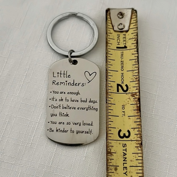 New Key Ring~Little Reminders / Positive Affirmations - Picture 4 of 5